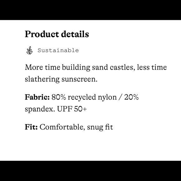 Primary swim set; shorts and rash guard - Picture 7 of 7